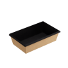 Кор бум ONECLICK   800мл BLACK 120*200/100*180/55 (50/300) аналог OPSALAD