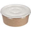 Кор бум ROUND BOWL. 1000мл с крышкой d-154мм flat lid ( плоская) (270)