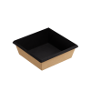 Кор бум ONECLICK   550мл BLACK 130*130*45 (50/400) аналог OPSALAD